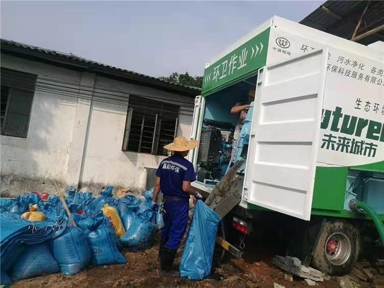 加格达奇工业污泥压干处理