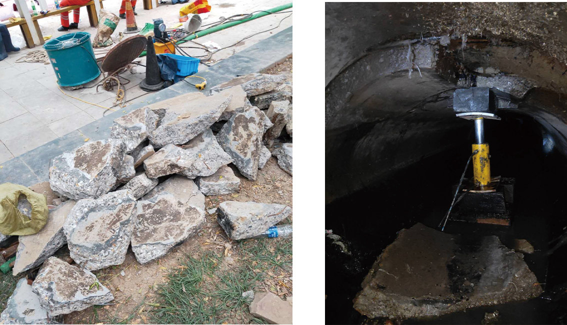 加格达奇管道预处理